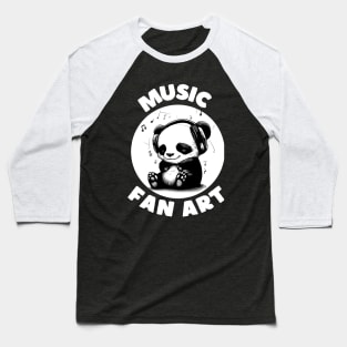 Panda Musical Baseball T-Shirt